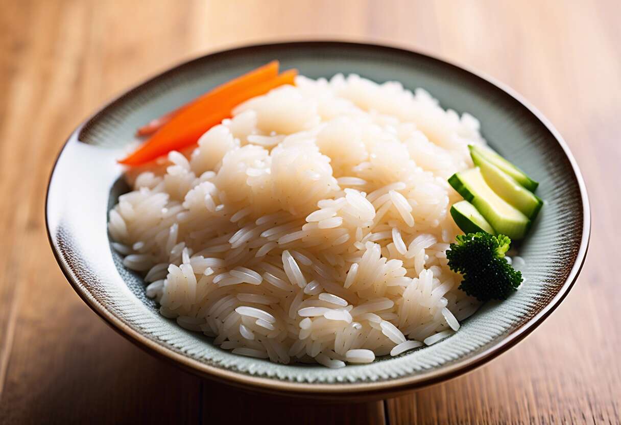 Cuisson du riz japonais à la cocotte-minute : guide étape par étape